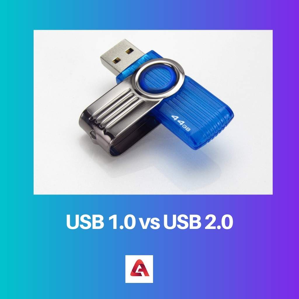 USB 1.0 vs USB 2.0