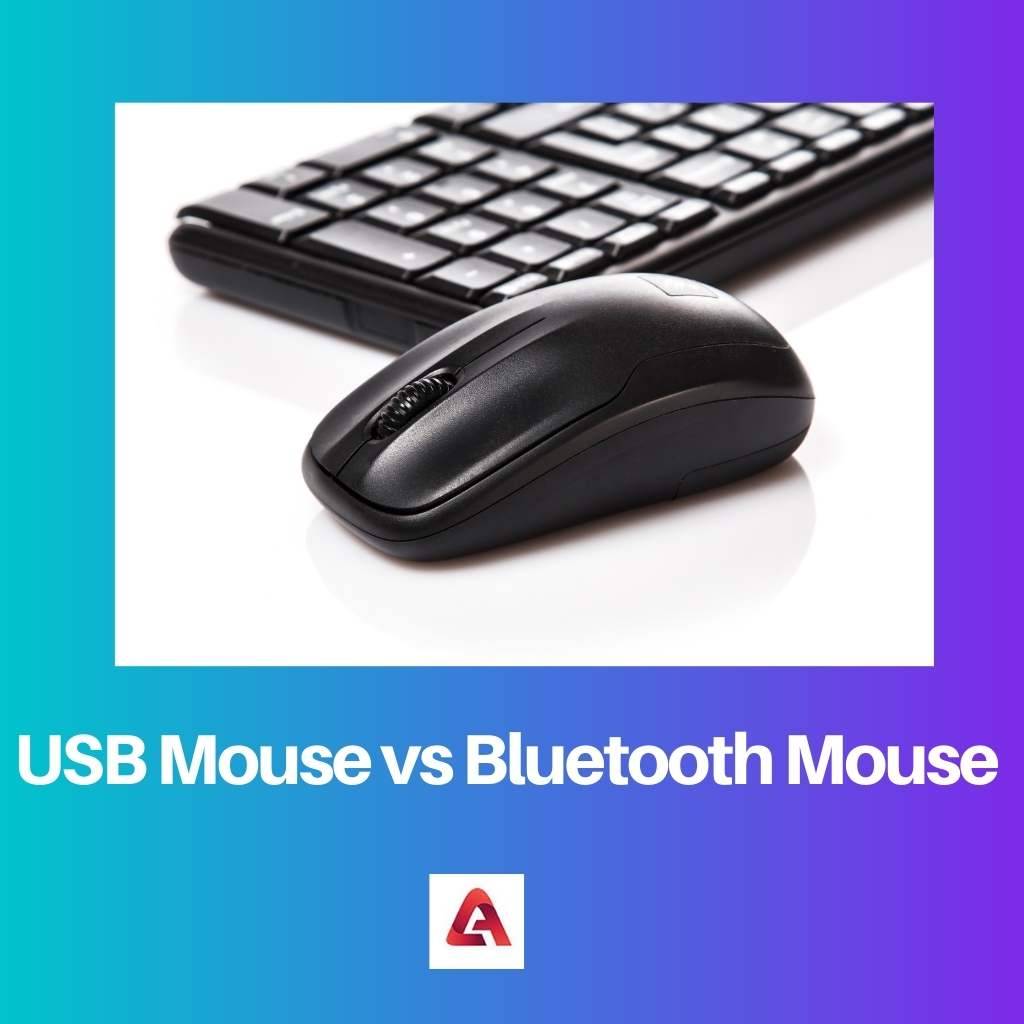 USB Mouse vs Bluetooth Mouse