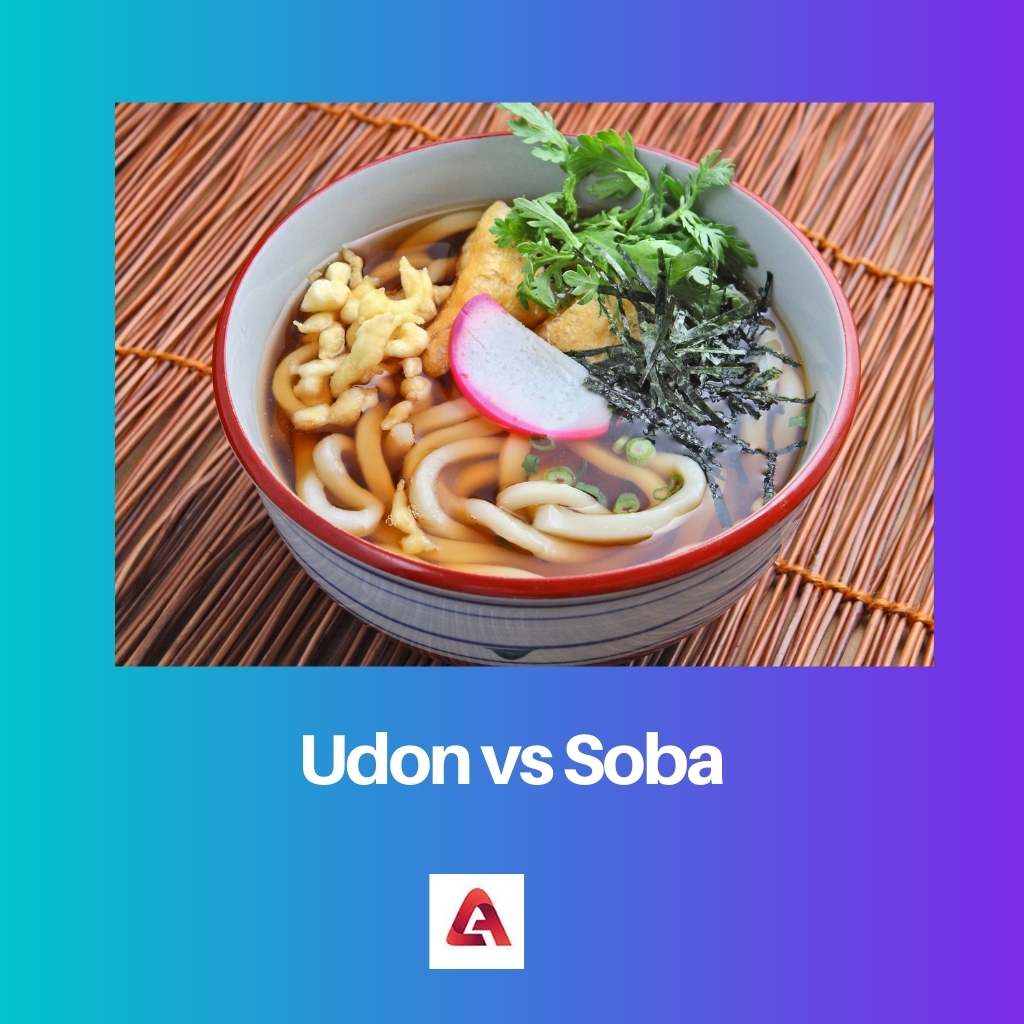 Udon vs Soba
