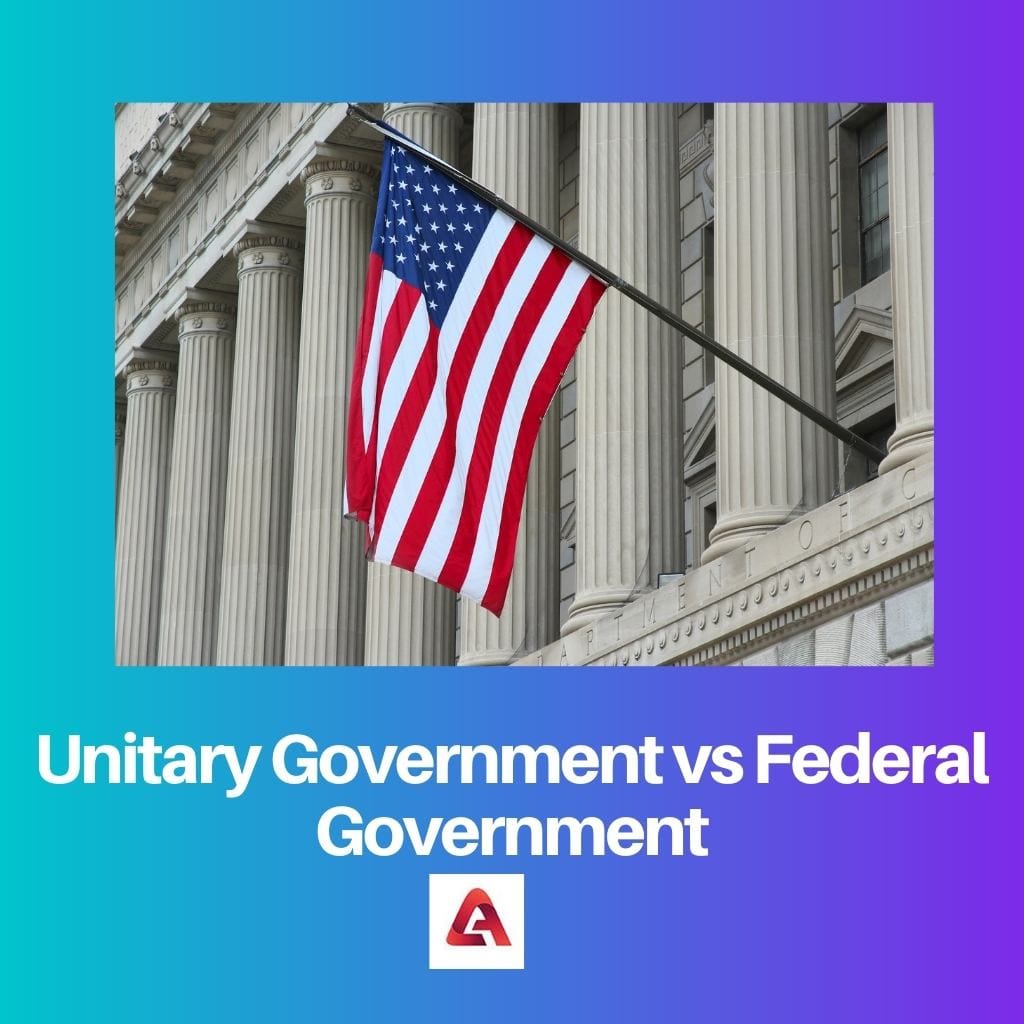 Unitary Government vs Federal Government