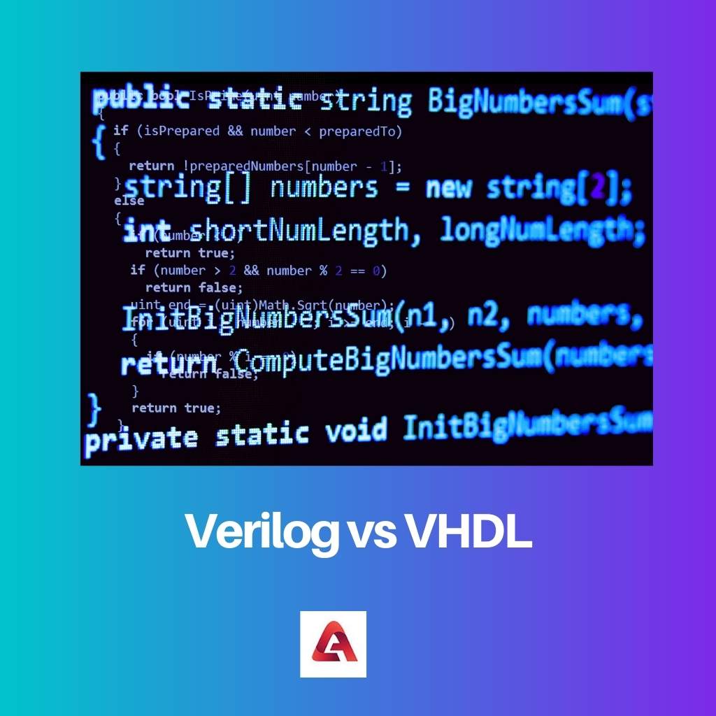 Verilog vs VHDL