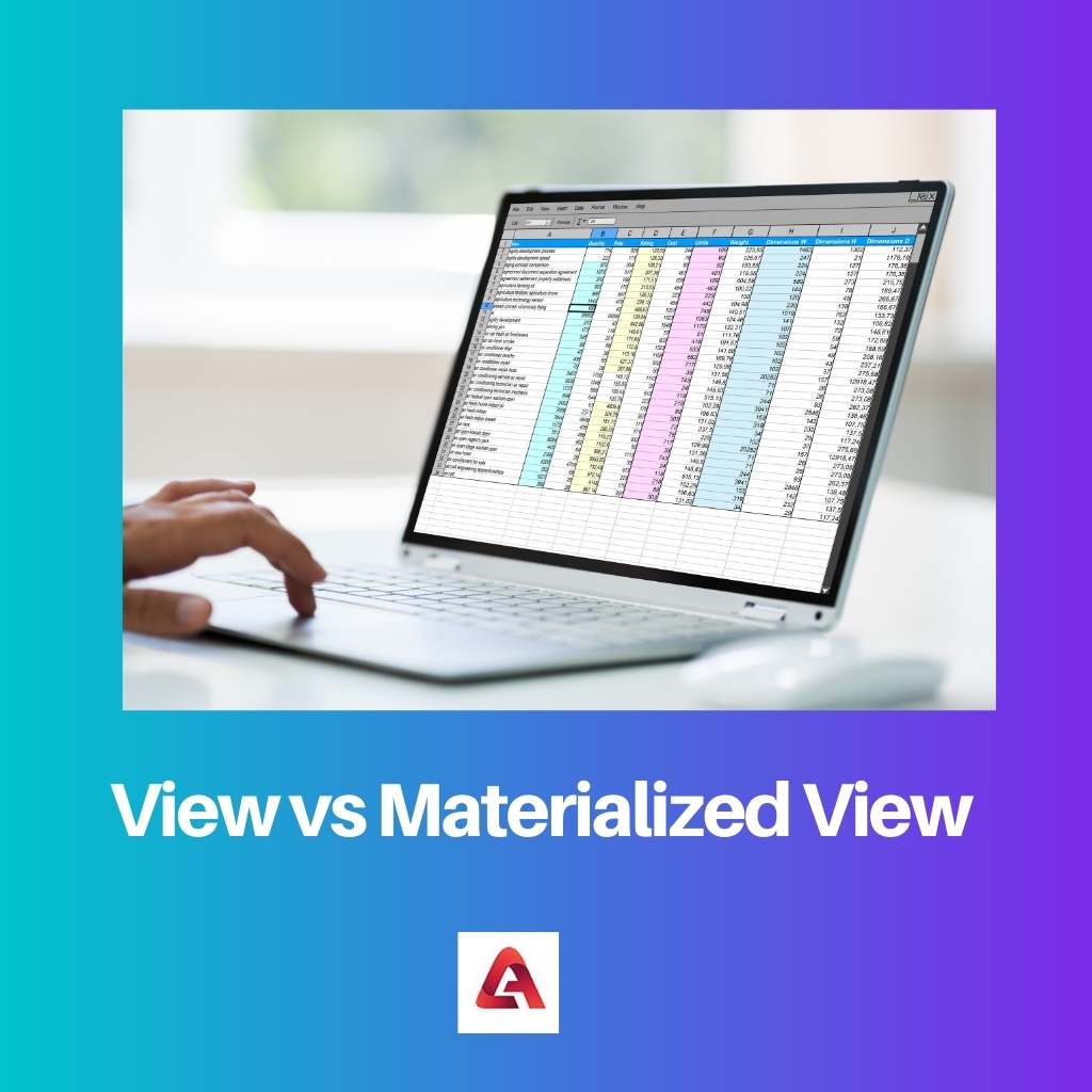 View vs Materialized View