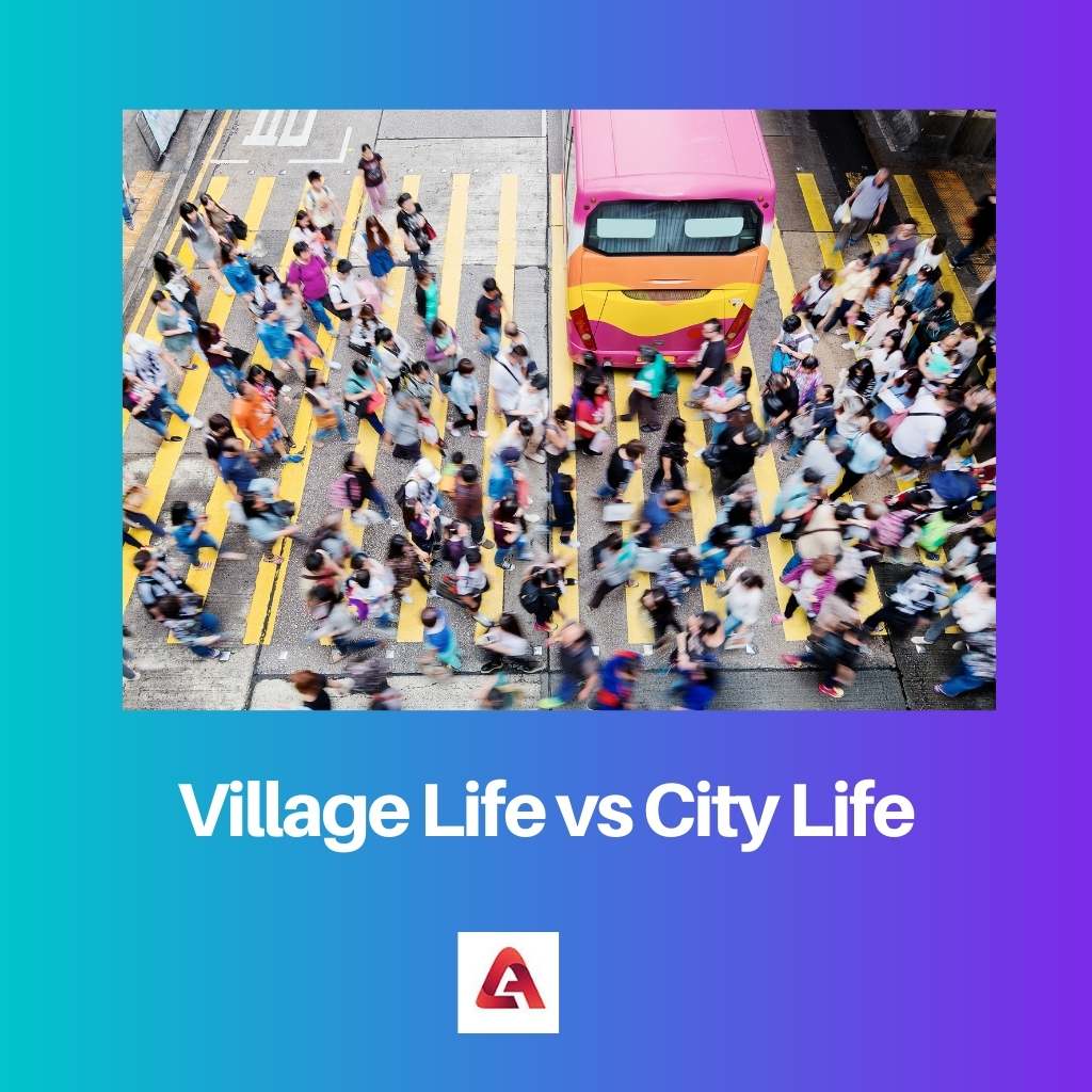 Village Life vs City Life