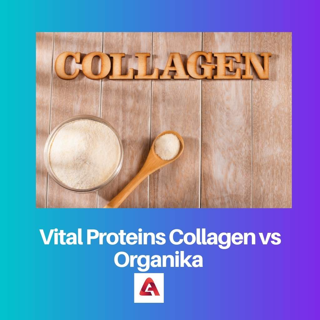Vital Proteins Collagen vs Organika