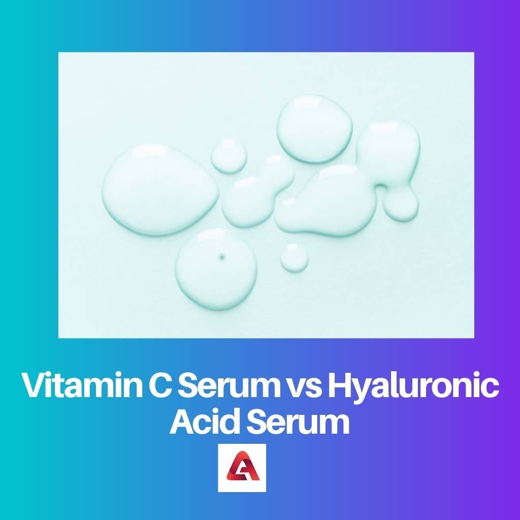 Vitamin C Serum vs Hyaluronic Acid Serum