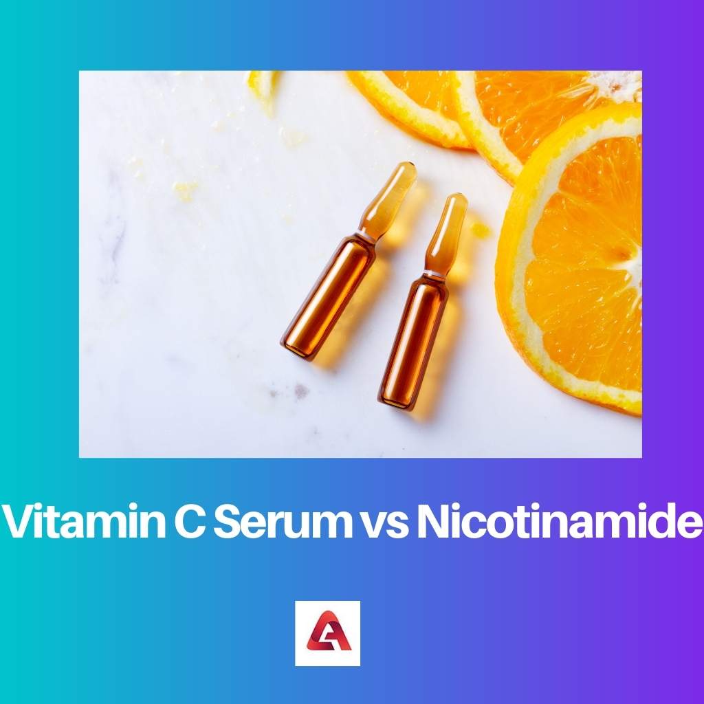 Vitamin C Serum vs Nicotinamide