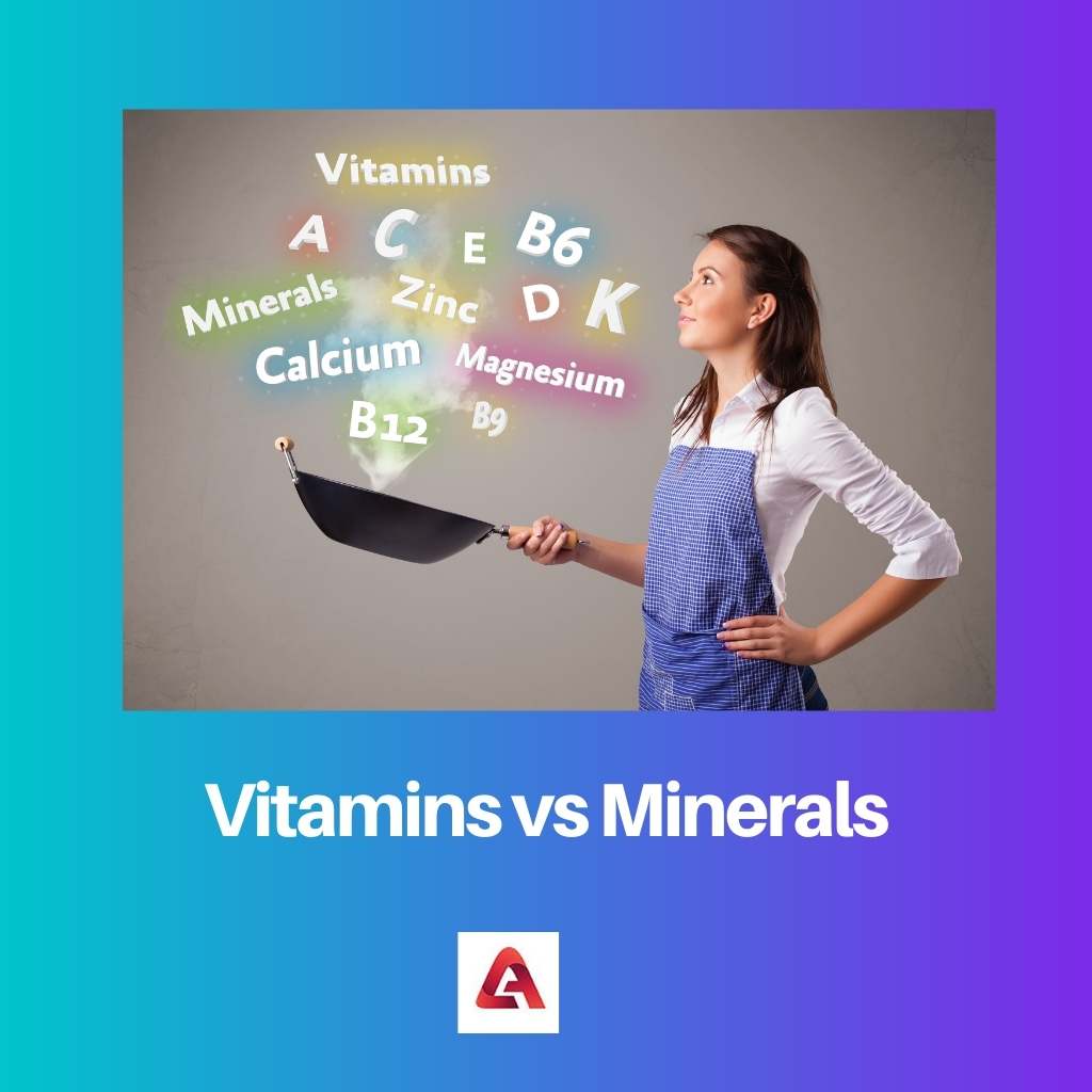 Vitamins vs Minerals