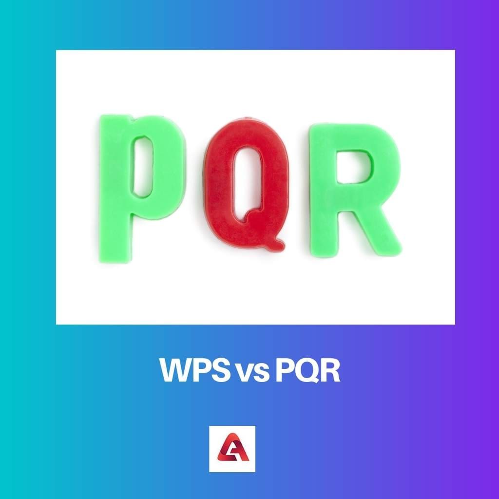 WPS vs PQR