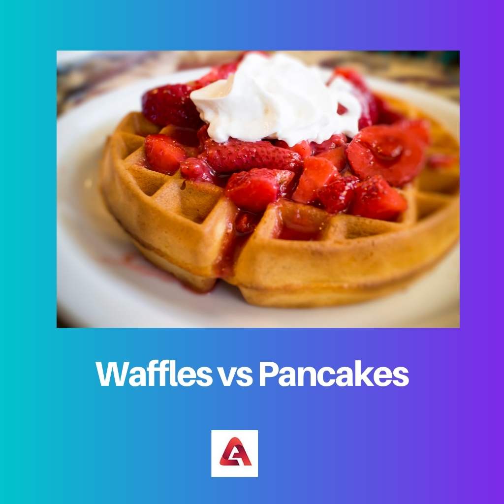 Waffles vs Pancakes