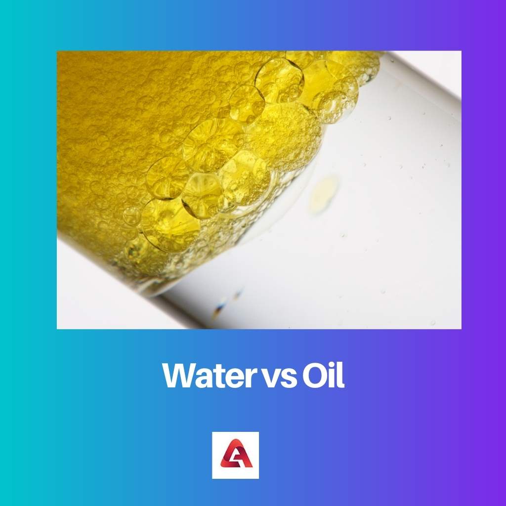 Water vs Oil
