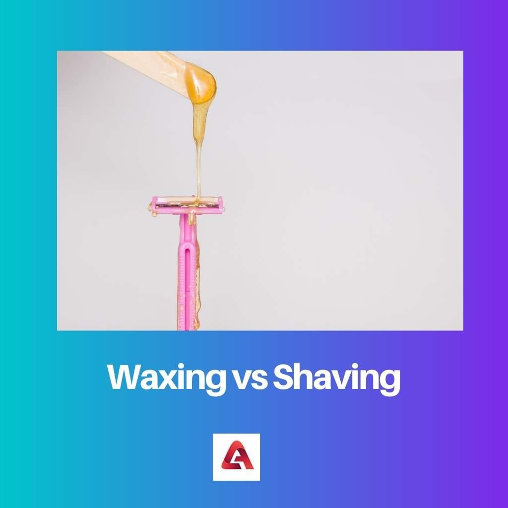 Waxing vs Shaving