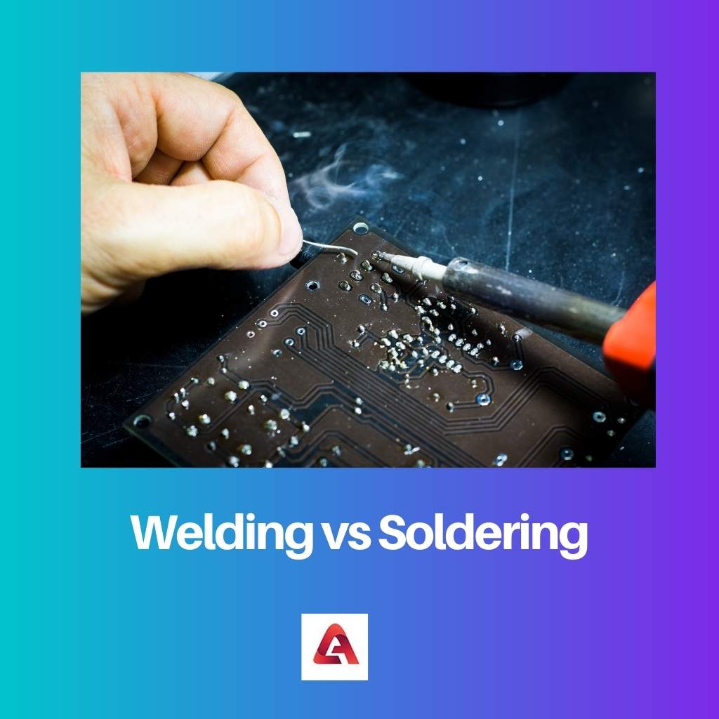 Welding vs Soldering