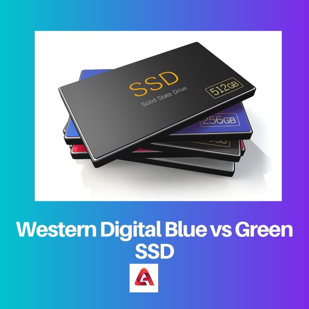 Western Digital Blue vs Green SSD