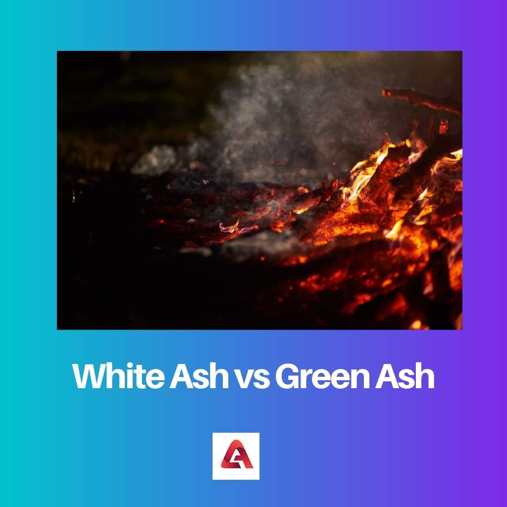 White Ash vs Green Ash