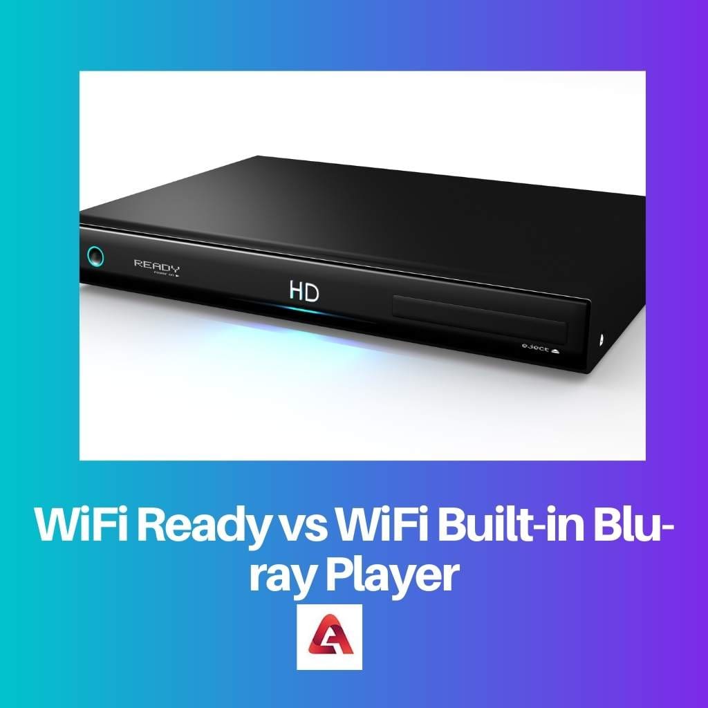 WiFi Ready vs WiFi Built in Blu ray Player