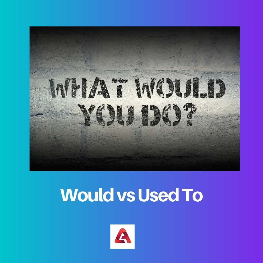 Would vs Used To