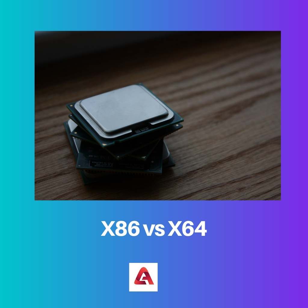 X86 vs X64