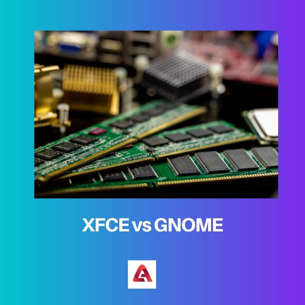 XFCE vs GNOME