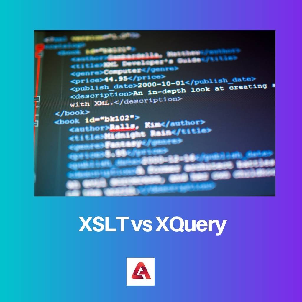 XSLT vs XQuery