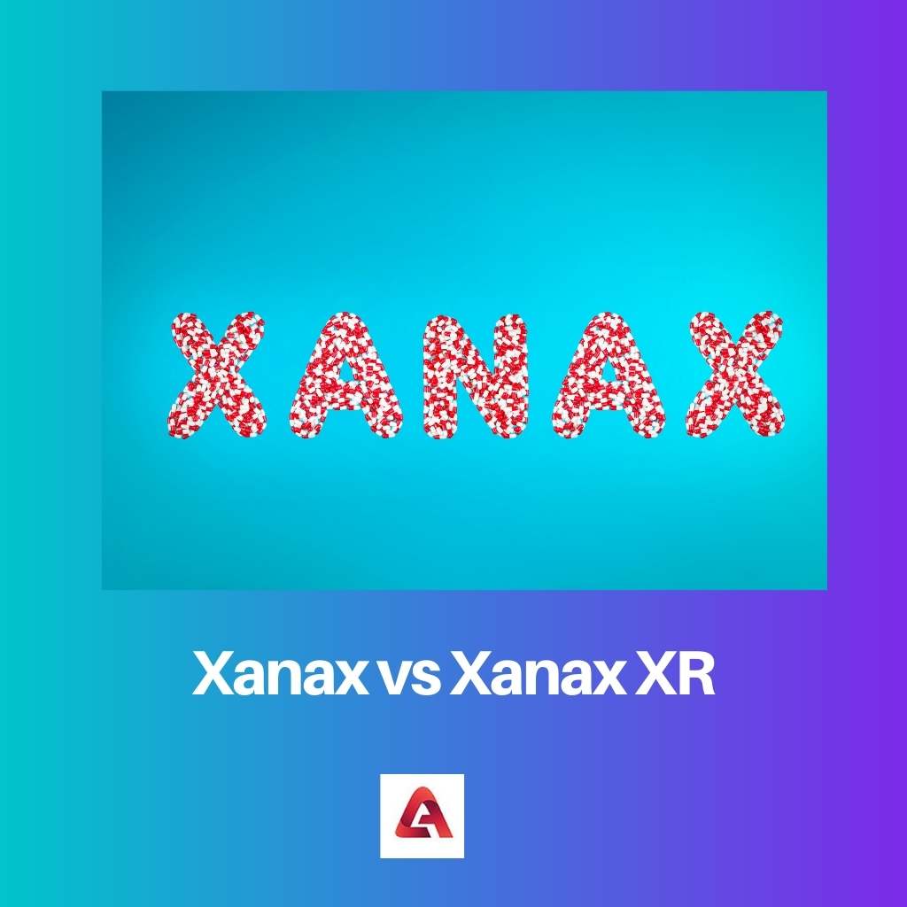 Xanax vs Xanax XR