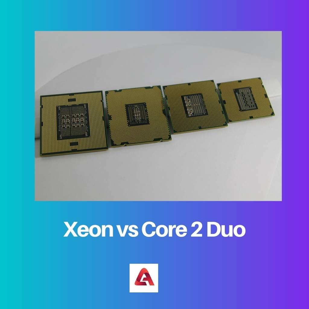 Xeon vs Core 2 Duo