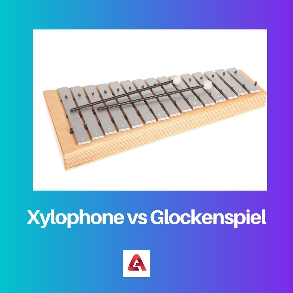 Xylophone vs Glockenspiel