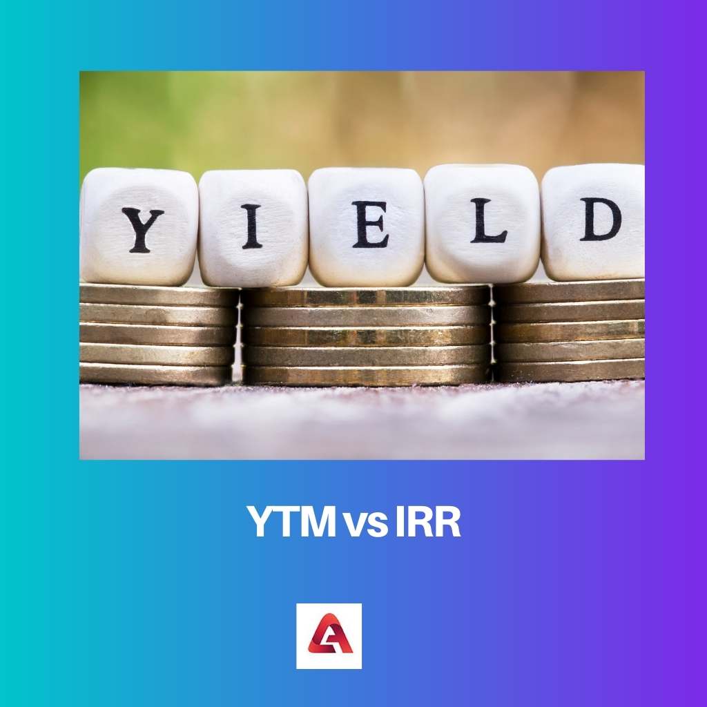 YTM vs IRR