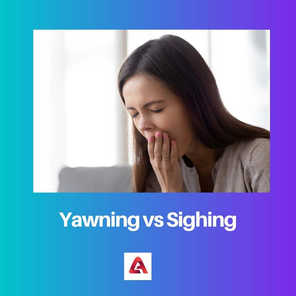 Yawning vs Sighing