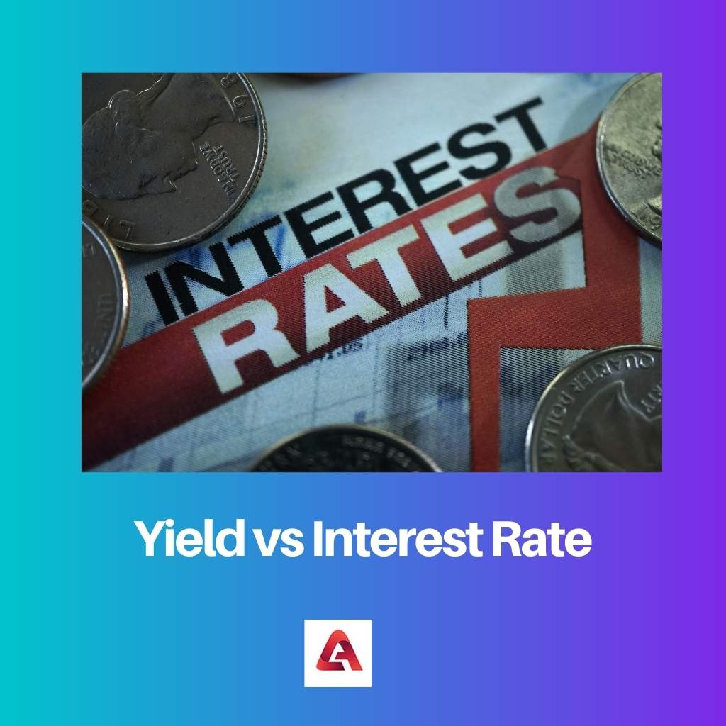 Yield vs Interest Rate