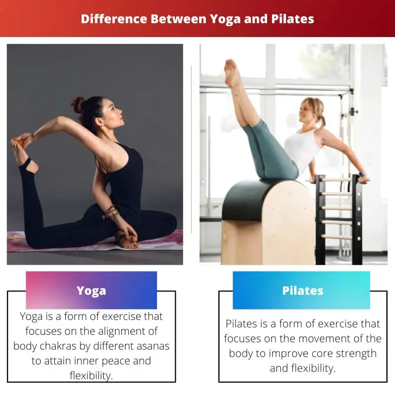 Yoga vs Pilates – Difference Between Yoga and Pilates