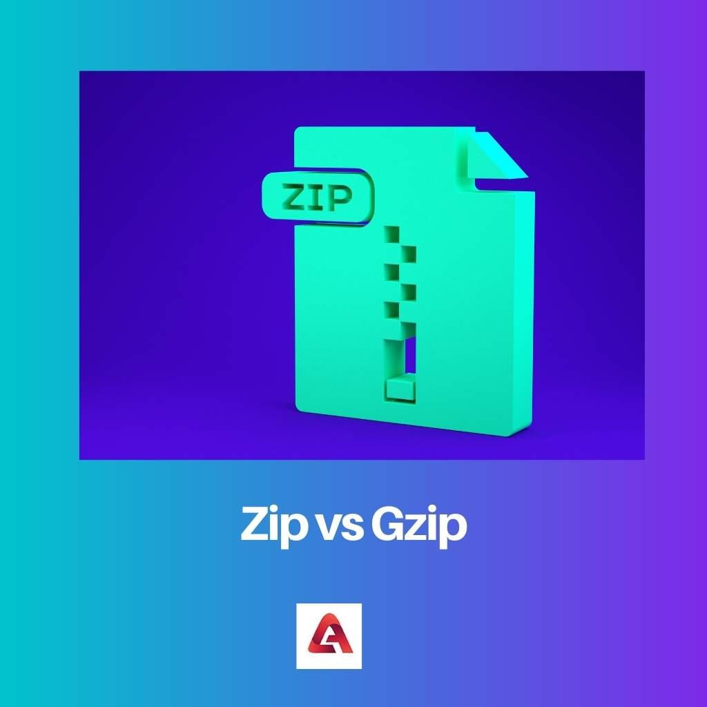 Zip vs Gzip