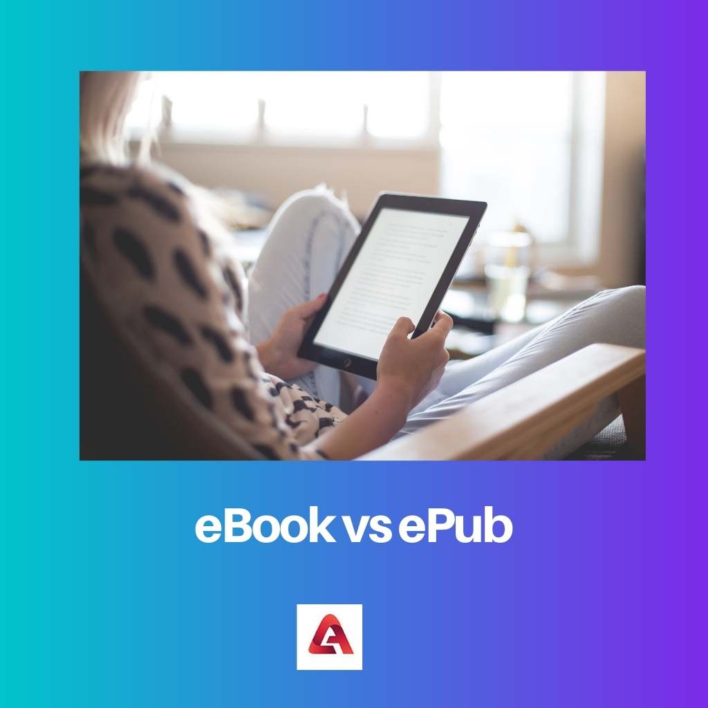 eBook vs ePub