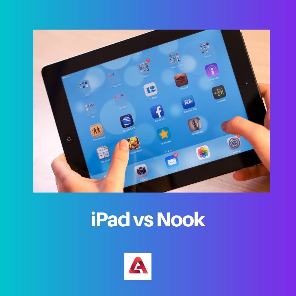 iPad vs Nook