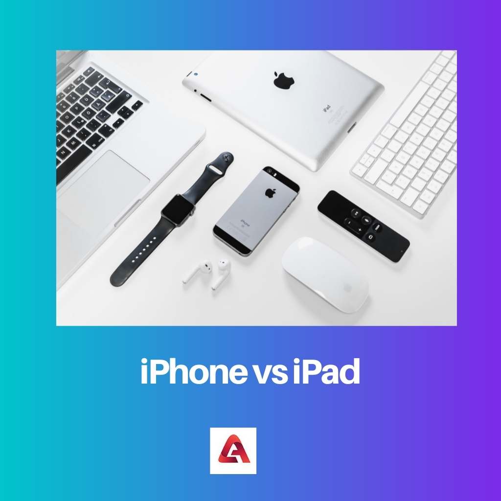 iPhone vs iPad