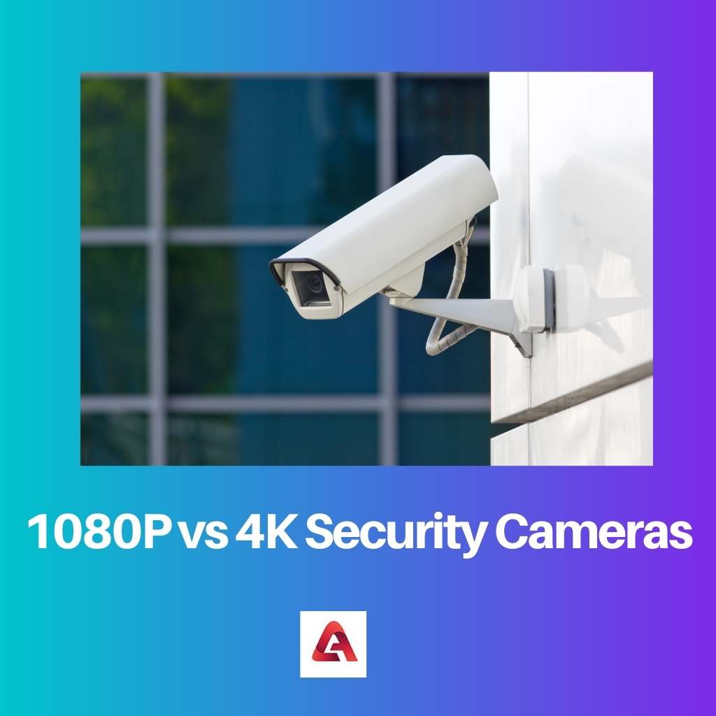 1080P vs 4K Security Cameras