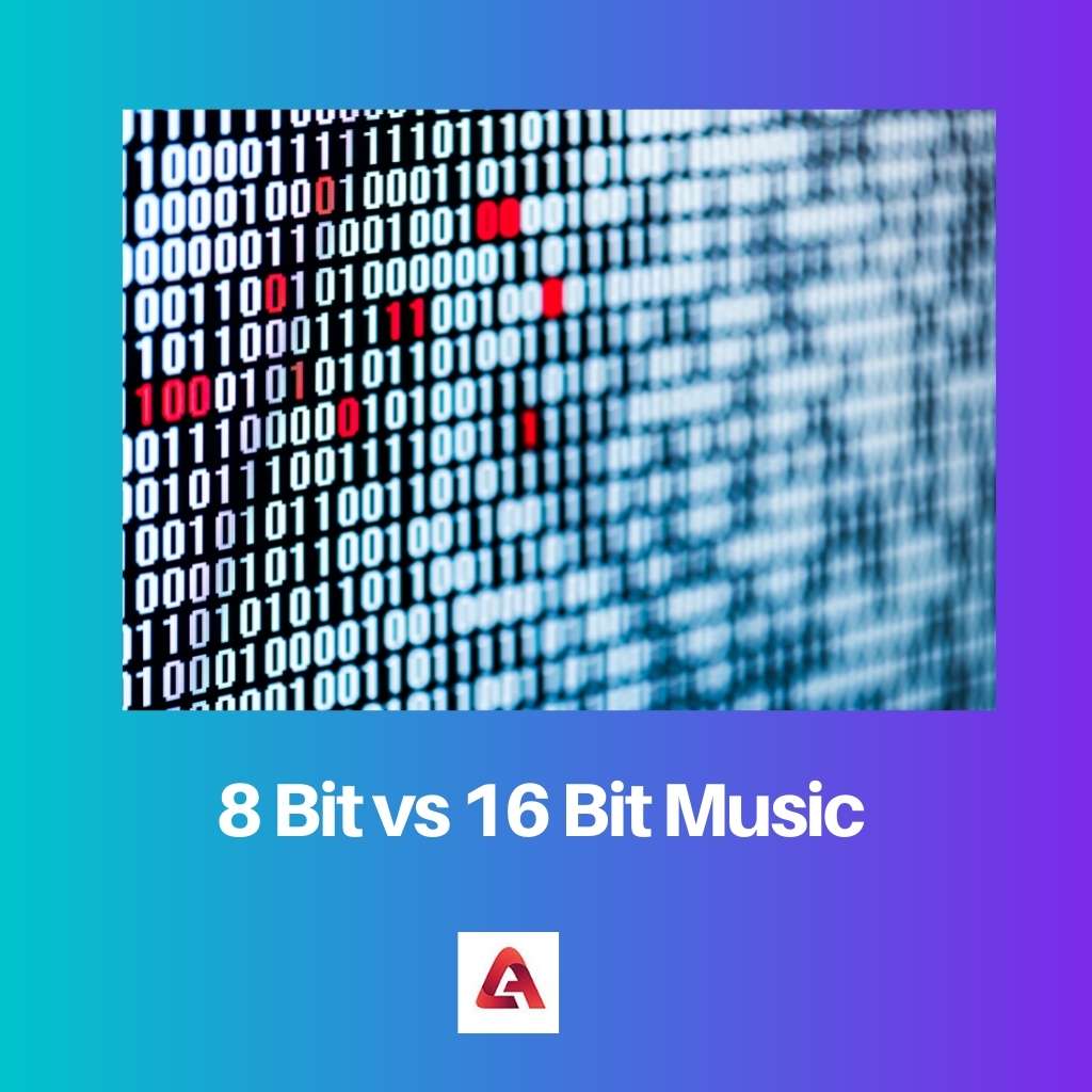 8 Bit vs 16 Bit Music