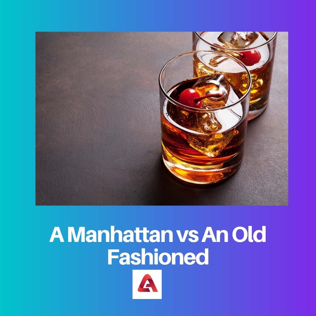 A Manhattan vs An Old Fashioned
