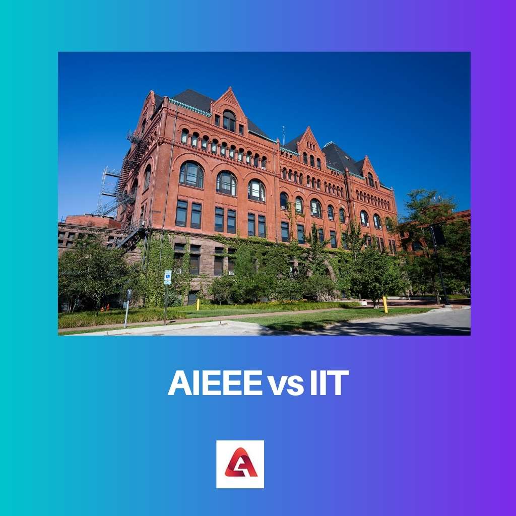 AIEEE vs IIT