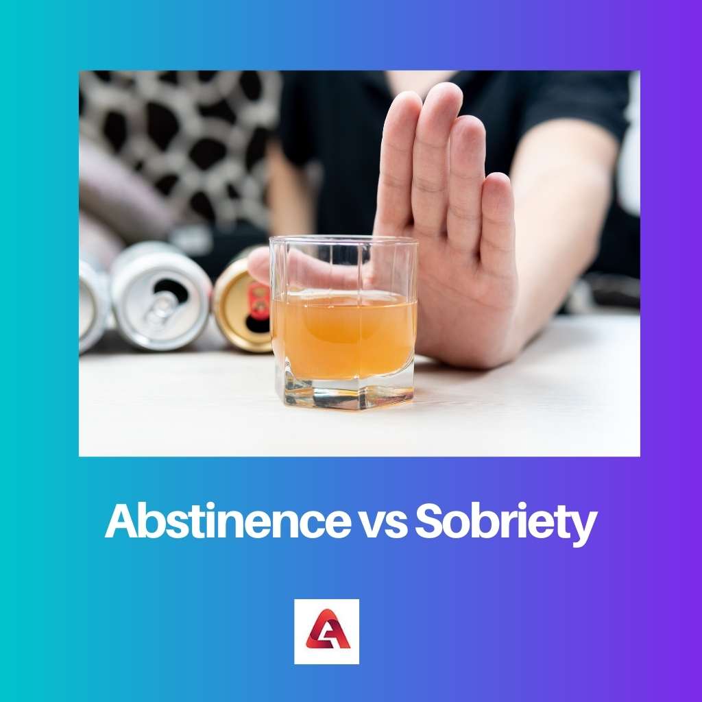 Abstinence vs Sobriety