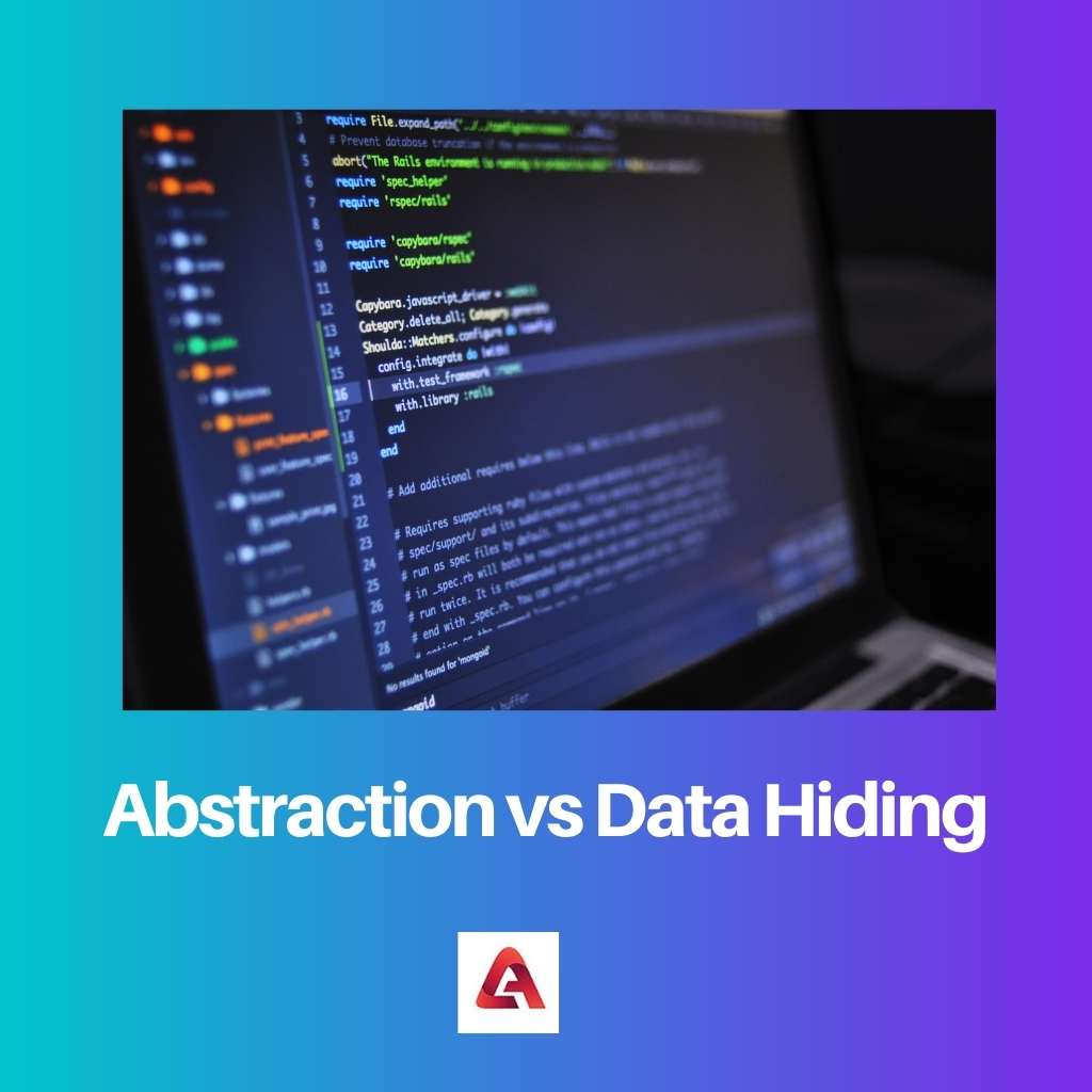 Abstraction vs Data Hiding