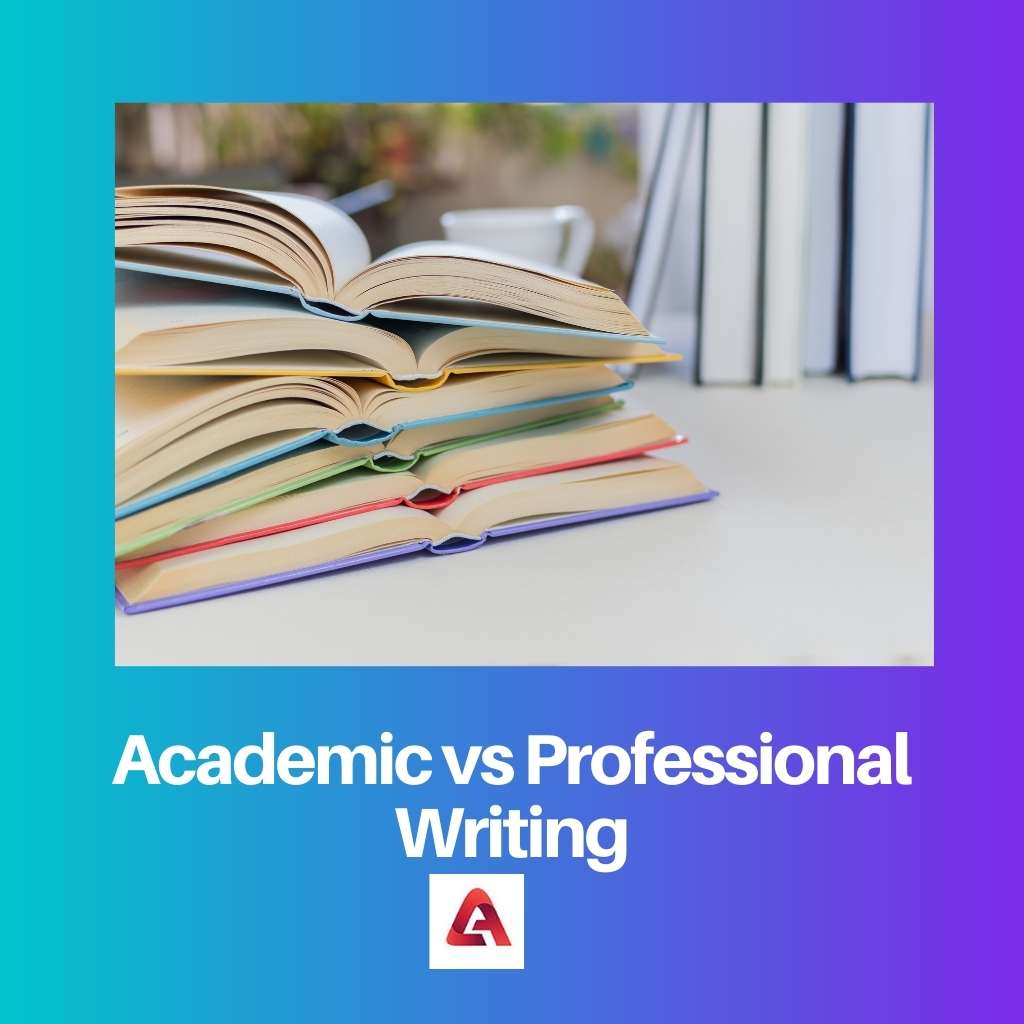 Academic vs Professional Writing