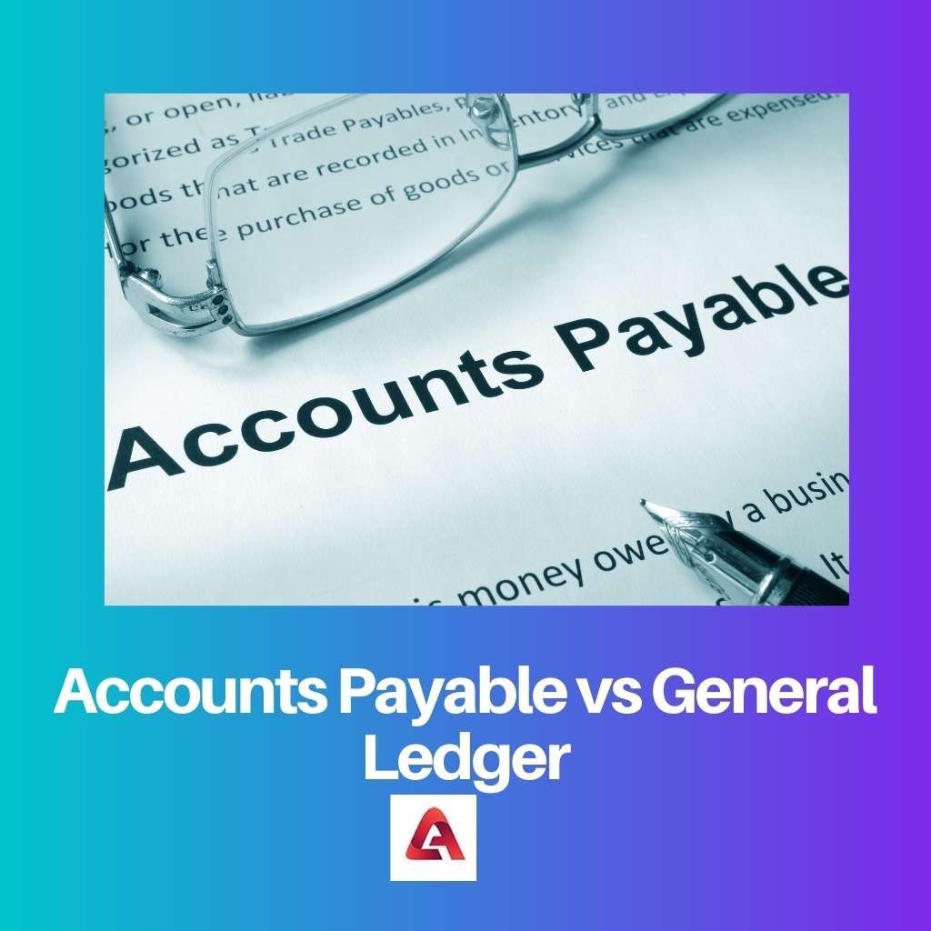 Accounts Payable vs General Ledger