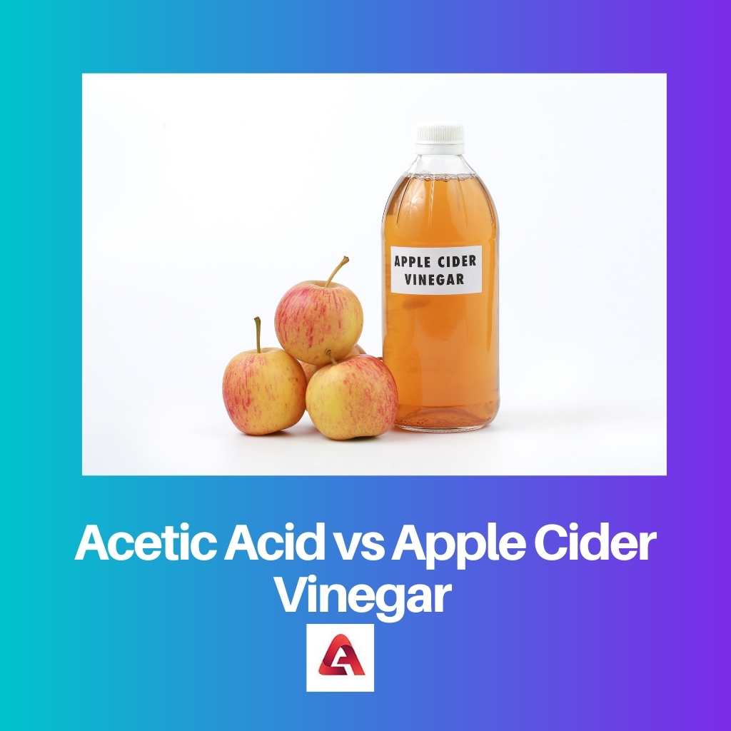 Acetic Acid vs Apple Cider Vinegar