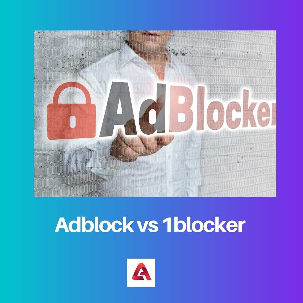 Adblock vs 1blocker