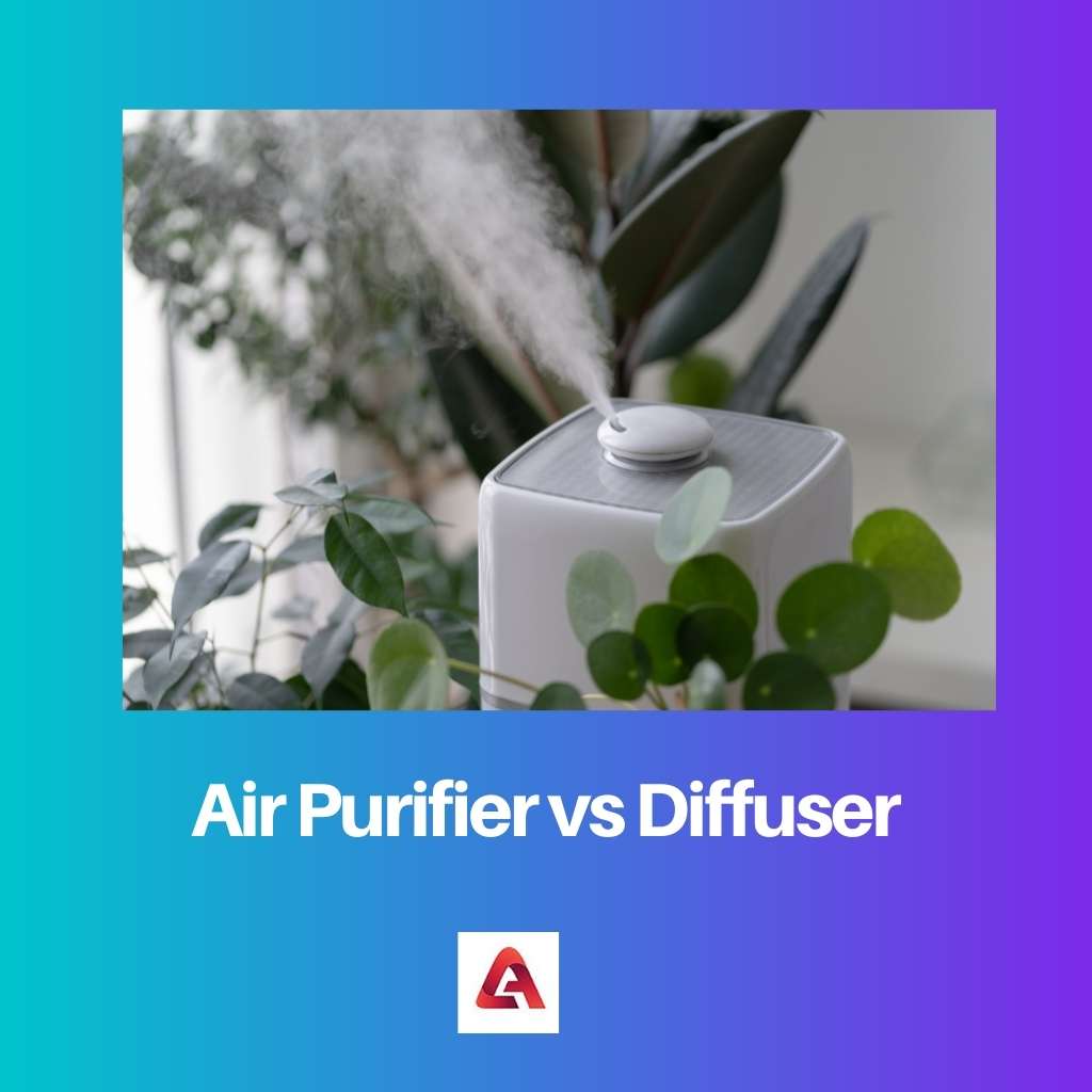 Air Purifier vs Diffuser