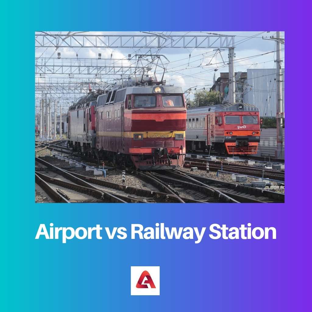 Airport vs Railway Station