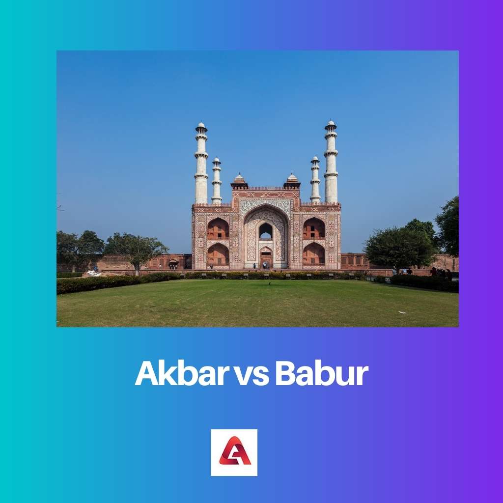 Akbar vs Babur