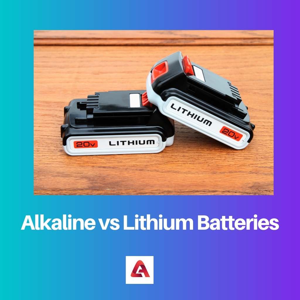Alkaline vs Lithium Batteries