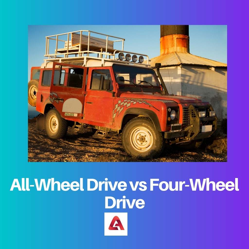 All Wheel Drive vs Four Wheel Drive
