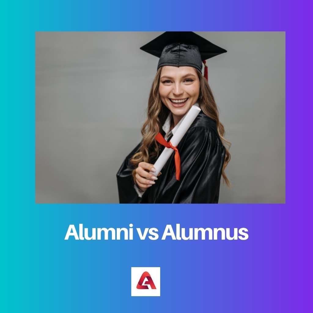 Alumni vs Alumnus